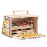Деревянная игрушка Bass&Bass BoxSet Боулинг, в чемодане (B76019) - Pampik