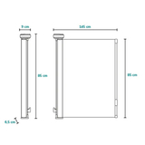 Захисний бар'єр Lionelo Theo Grey Concrete (LO-THEA GREY CONRETE) - Pampik - 6