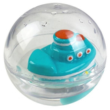 Іграшка для купання Bass&Bass Водяний м'яч Зелений човен, 10 см (B38221) - Pampik