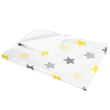 Килимок для сповивання Akuku Зірки, 70x50 см, білий (A1045) - Pampik