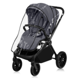 Универсальна коляска 3 в 1 Lionelo Mika Plus Grey Stone (LO-MIKA PLUS 3IN1 GREY STONE) - Pampik - 11