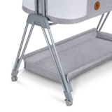 Кроватка приставная 2 в 1 Lionelo Luna Grey Concrete (LO-LUNA GREY CONCRETE) - Pampik - 5