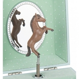 Музична скринька Trousselier Коник, Дитячі спогади Жанни Лагард, блакитний (S20071) - Pampik - 3