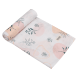 Набор пеленок Lionelo Bamboo Set Leaf, 70х70 см, 3 шт., розовый (LO-BAMBOO SET LEAF) - Pampik - 6