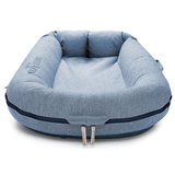 Матрац-кокон DockaTot Deluxe+, 0-8 міс., Indigo Chambray (10394) - Pampik - 3