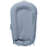 Сменный чехол для матраса-кокона DockATot Deluxe+, 0-8 мес., True Blue (20394) - Pampik - 2