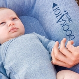 Матрац-кокон DockaTot Deluxe+, 0-8 міс., Indigo Chambray (10394) - Pampik - 5