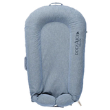 Матрац-кокон DockaTot Deluxe+, 0-8 міс., Indigo Chambray (10394) - Pampik