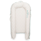 Змінний чохол для матраца-кокона DockATot Deluxe+, 0-8 міс., Silver Lining (20302) - Pampik - 3