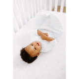 Спальник Aden + Anais Snug Fit Baby Sleeved Sleeping Bag, 3-6 мес., кремовый с мятным швом (40007) - Pampik - 8