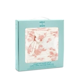 Подарунковий набір Aden + Anais Rosettes, пелюшка та шапочка, рожевий (AA20001) - Pampik - 2