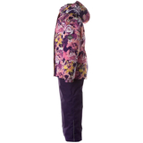 Комплект зимний Huppa Marvel 1: куртка + полукомбинезон, р.122, розовый с фиолетовым (45100120-24313-122) - Pampik - 3