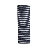 Пеленка Aden + Anais Navy Stripe, трикотажный муслин, 120х120 см, темно-синий с белым (AA10003) - Pampik