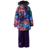 Комплект зимовий Huppa Renely 2: куртка + напівкомбінезон, р.104, фіолетовий (41850230-11483-104) - Pampik - 2