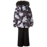 Комплект зимний Huppa Dante 1: куртка + полукомбинезон, р.104, черный с принтом (41930130-23109-104) - Pampik - 2