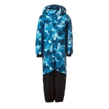 Дитячий лижний комбінезон Huppa Mooley 2, р.110, синій з принтом (36360220-02760-110) - Pampik