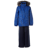 Комплект зимний Huppa Dante: куртка + штаны, р.116, синий (41930030-12735-116) - Pampik
