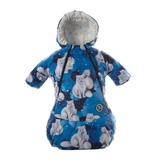 Спальний мішок-конверт Huppa Zumi, р.56, темно-синій з принтом (32640030-23186-056) - Pampik