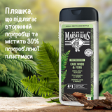 Гель-шампунь для чоловіків 4 в 1 Le Petit Marseillais Ялівець та екстракт папороті, 400 мл - Pampik - 4