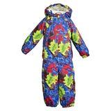 Дитячий демісезонний комбінезон Huppa Golden, р.62, синій з принтом (36080010-82235-062) - Pampik