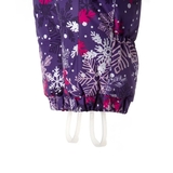 Детский зимний комбинезон Huppa Keira, р.68, лилoвый с принтом (31920030-14353-068) - Pampik - 5