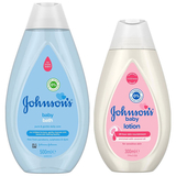 Набор Johnson's Baby: детская пена для купания, 500 мл и детское молочко для тела, 300 мл - Pampik