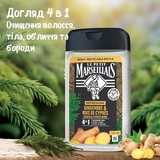 Гель-шампунь для мужчин Le Petit Marseillais 4в1 Имбирь и Кипарис, 250 мл - Pampik - 4