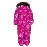 Детский зимний комбинезон Huppa Keira, р.74, фуксия с принтом (31920030-94263-074) - Pampik - 2