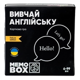 Навчальна гра JoyBand MemoBox Delux Вивчай англійську (MBD104) - Pampik