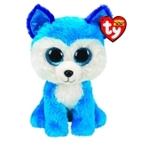 М'яка іграшка TY Beanie Boos Блакитний хаски Принц, 25 см (36474) - Pampik