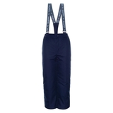 Брюки демисезонные Huppa Freja, на подтяжках, р.XS, темно-синий (21700010-00086-0XS) - Pampik