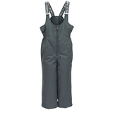 Детский зимний полукомбинезон Huppa Flinn, р.128, серый (2176BASE-70048-128) - Pampik