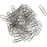 Скріпки нікельовані Buromax, 28 мм, 100 шт. (BM.5005) - Pampik - 2