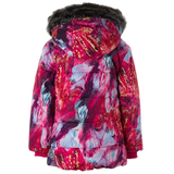 Куртка зимняя Huppa Melinda, р.98, фуксия с принтом (18220030-11463-098) - Pampik - 2