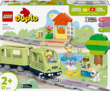 Конструктор LEGO DUPLO Town Інтерактивний пригодницький потяг 57 деталей (10427) - Pampik