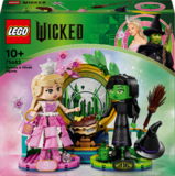Конструктор LEGO Wicked Фігурки Ельфаби та Ґлінди 558 деталей (75682) - Pampik