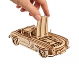 Деревянный механический 3D конструктор Ugears Крылатое спорткупе (70205) - Pampik - 7