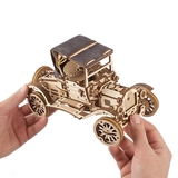 Дерев'яний механічний 3D конструктор Ugears Ретро автомобіль UGR-T, 337 деталей (70175) - Pampik - 10