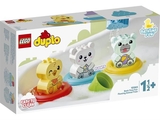 Конструктор LEGO DUPLO My First Веселе купання Плаваючий поїзд із тваринками 14 деталей (10965) - Pampik - 17