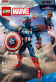 Конструктор LEGO Super Heroes Фігурка Нового Капітана Америка для складання 359 деталей (76296) - Pampik - 2