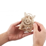 Деревянный механический 3D конструктор Ugears Винтажный будильник (70163) - Pampik - 14