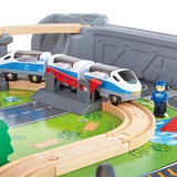 Іграшкова залізниця Hape зі столом 70 ел. (E3766) - Pampik - 3