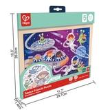 Пазл Hape Прибульці з розмальовкою, 48 елементів (E1644) - Pampik - 5