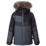 Куртка лижна Huppa Niklas, р.128, чорний (18360030-00109-128) - Pampik