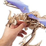 Деревянный механический 3D конструктор Ugears Дракон Ураган (70151) - Pampik - 5