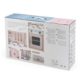 Детская кухня PolarB из дерева с розовой посудой (44046) - Pampik - 13