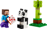 Конструктор LEGO Minecraft Стів і малюк-панда, 35 деталей (30672) - Pampik - 2