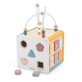 Бизикуб деревянный PolarB 8 в 1 (44098) - Pampik - 2