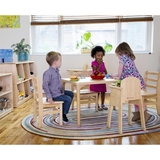 Стільниця University для столу квадратна 61 см дерево (U71101) - Pampik - 5