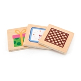 Деревянный пазл-игра Viga Toys Изучаем формы (44506) - Pampik - 5